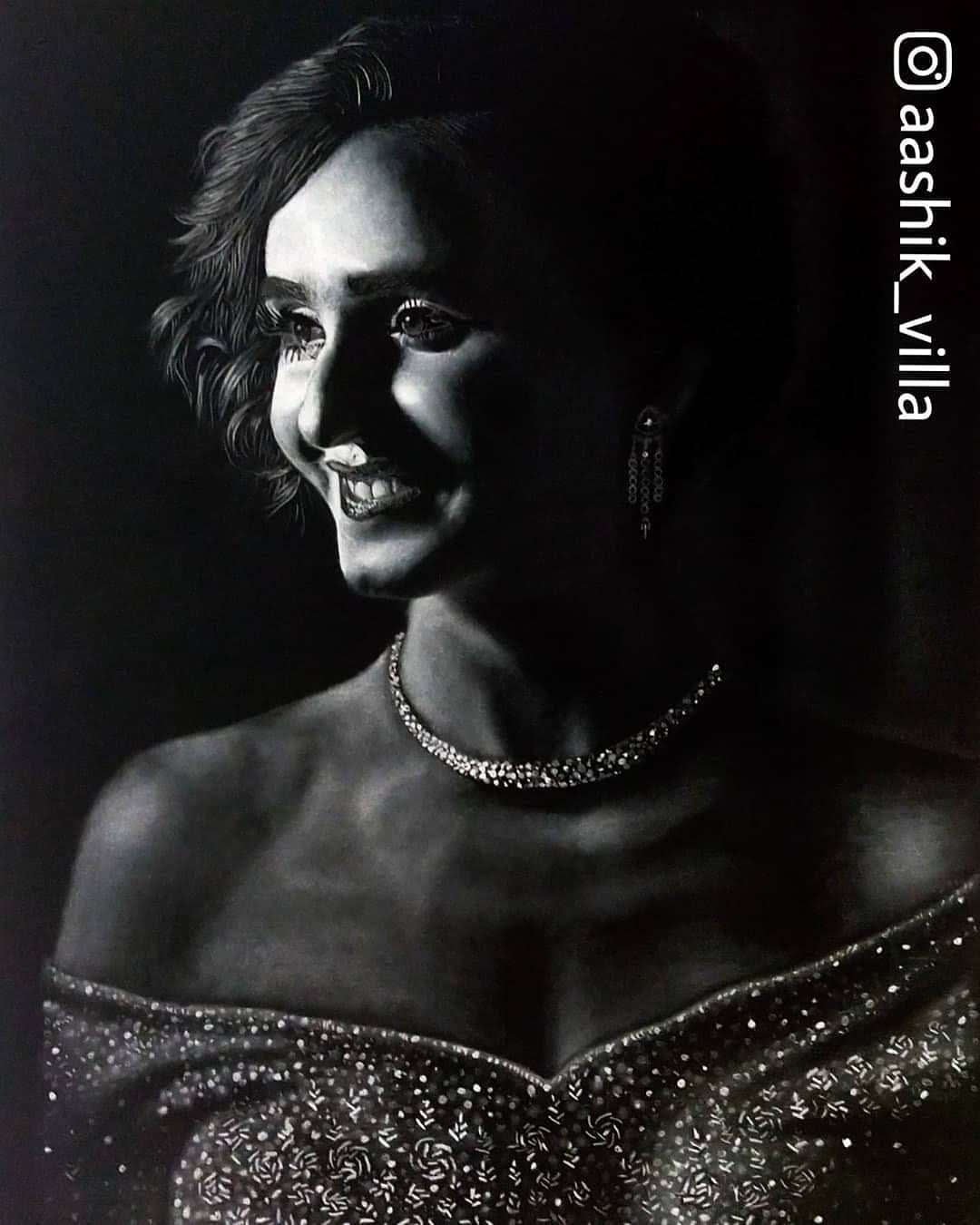 Drawing of Shakti Mohan